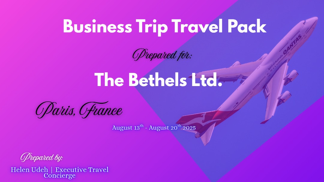 Travel Planning & Itinerary